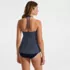 Women's Flutter High Neck Halter Tankini Top , Back