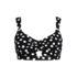 Women's Twist Front Bikini Top, Front