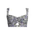 Women's Twist Front Bikini Top, Front