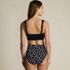 Women's Twist Front Bikini Top, Back