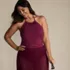 Women's Plus Size High Neck Halter Tankini Top, alternative image
