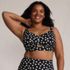 Women's Plus Size Twist Front Bikini Top, alternative image