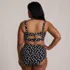 Women's Plus Size Twist Front Bikini Top, Back
