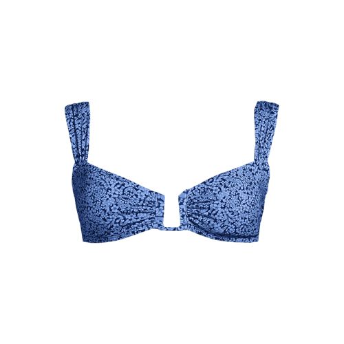 Women's Rectangular Wire Bikini Top, Front