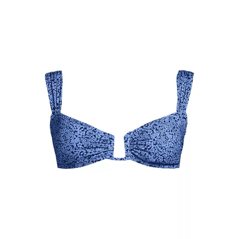 Women's Rectangular Wire Bikini Top, Front