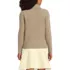 Women's Cozy Lofty Placed Jacquard Turtleneck with Cables Sweater, Back