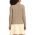 Women's Cozy Lofty Placed Jacquard Turtleneck with Cables Sweater, Back
