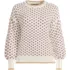 Women's Drifter All Over Jacquard Jersey Crew Neck Sweater, Front