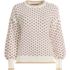 Women's Drifter All Over Jacquard Jersey Crew Neck Sweater, Front