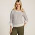Women's Drifter All Over Jacquard Jersey Crew Neck Sweater, alternative image