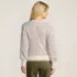 Women's Drifter All Over Jacquard Jersey Crew Neck Sweater, Back