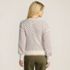 Women's Drifter All Over Jacquard Jersey Crew Neck Sweater, Back