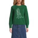 Women's Drifter Embroidered Raglan Crew Neck Sweater