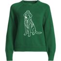 Women's Drifter Embroidered Raglan Crew Neck Sweater
