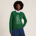 Women's Drifter Embroidered Raglan Crew Neck Sweater
