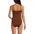 Women's Crepe Rectangular Wire One Piece, Back