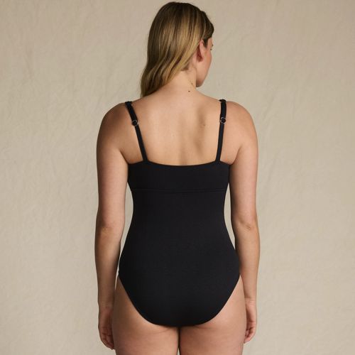 Women's Crepe Rectangular Wire One Piece - image 2