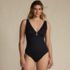 Women's Crepe Rectangular Wire One Piece, Front