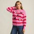 Women's Drifter Puff Sleeve Embroidered Crew Neck Sweater, Front
