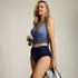 Women's Plus Size Mid Rise Bikini Bottoms, alternative image