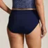 Women's Plus Size Mid Rise Bikini Bottoms, Back