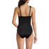 Women's Smoothing Sweetheart Shirred One Piece, Back