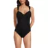 Women's Smoothing Sweetheart Shirred One Piece, Front