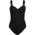 Women's Smoothing Sweetheart Shirred One Piece, Front