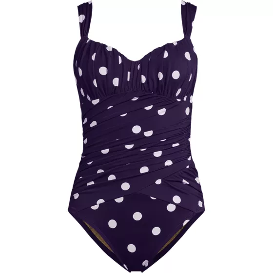 Women's Slender Lite Sweetheart Shirred One Piece - primary