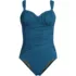 Women's Slender Lite Sweetheart Shirred One Piece, Front