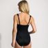 Women's Smoothing Sweetheart Shirred One Piece, Back
