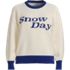 Women's Ultrasoft Placed Jacquard Jersey Crew Neck Sweater, Front
