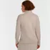 Women's Cozy Lofty Split Hem Turtleneck Sweater, Back