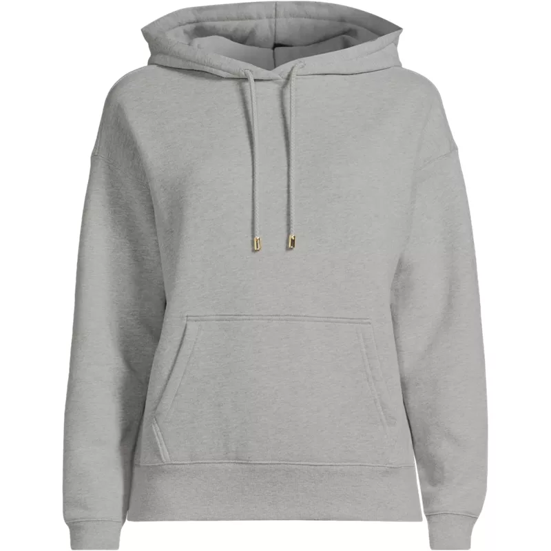 Women's Plus Size Serious Sweats Hooded Sweatshirt, Front