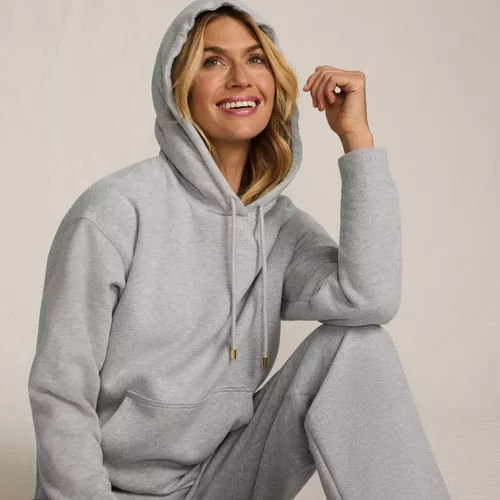 Women's Serious Sweats Hooded Sweatshirt, alternative image