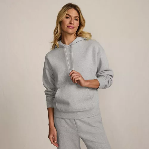 Women's Serious Sweats Hooded Sweatshirt, Front