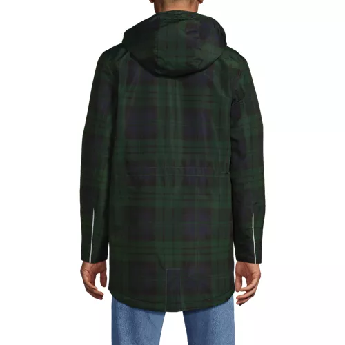 Men's Print Squall Waterproof Insulated Parka, Back