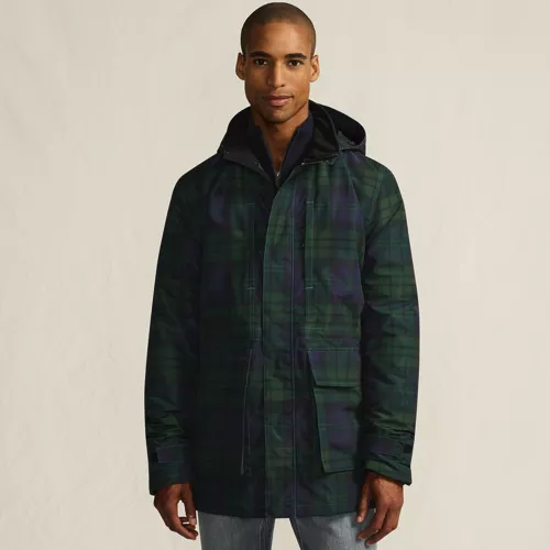 Men's Print Squall Waterproof Insulated Parka, Front