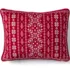 Holiday Needlepoint Throw Pillow, Front
