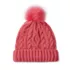 Kids Fleece Lined Pom Hat, alternative image