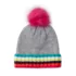 Kids Fleece Lined Pom Hat, alternative image