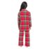 Kids Flannel 2 Piece Pajama Set, alternative image