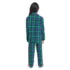 Kids Flannel 2 Piece Pajama Set, alternative image