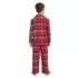 Kids Flannel 2 Piece Pajama Set, alternative image