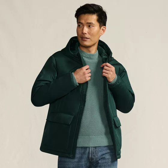 Men's FeatherFree Insulated Hooded Jacket - primary
