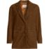 Women's Suede Boyfriend Blazer, Front