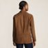 Women's Suede Boyfriend Blazer, Back