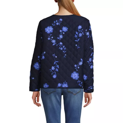 Women's Quilted Reversible Jacket, Back