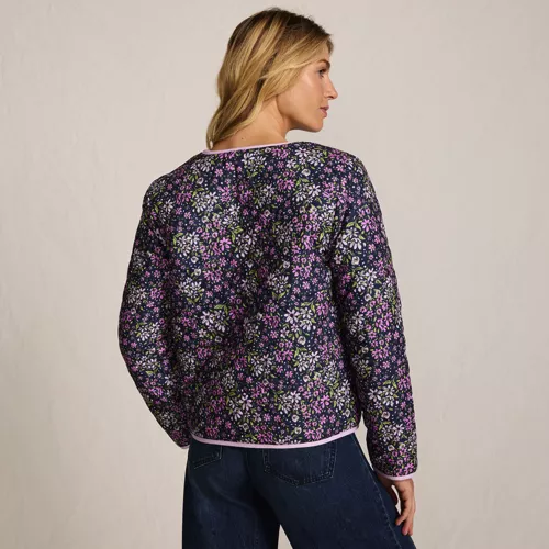 Women's Quilted Reversible Jacket, Back