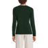 Women's Fine Gauge Placed Jacquard Crew Neck Sweater, Back